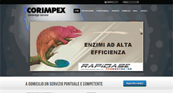 Desktop Screenshot of corimpex.it
